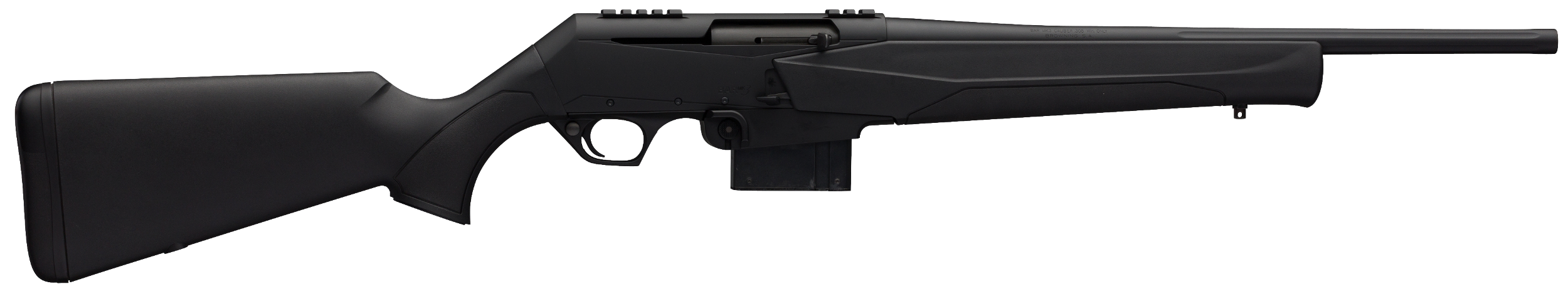 Browning 031054218 BAR MK3 Full Size 308 Win 10+1 18" Blued Steel Barrel, Matte Black Aluminum Receiver w/Picatinny Rail, Overmolded Grip Black Synthetic Stock, Right Hand