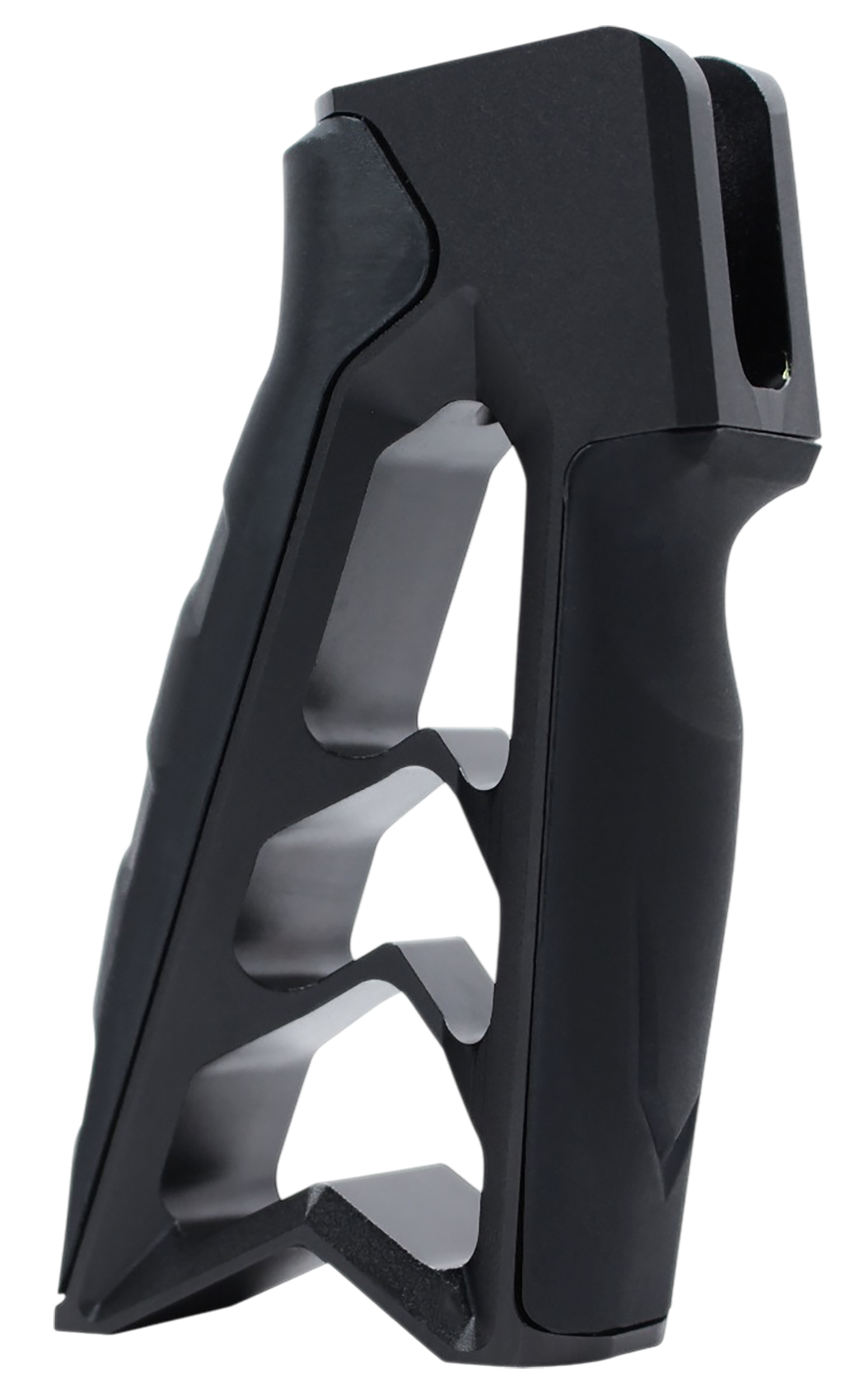 Tyrant CNC TDV2BLK Pistol Grip MOD V2 Black Aluminum Fits AR 10/15