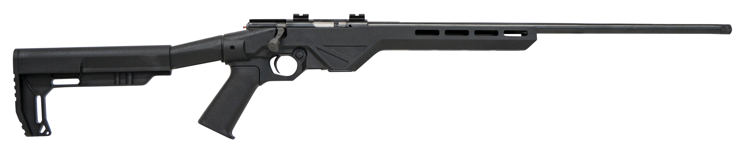 Citadel CIT17HMRBLT Trakr  17 HMR 5+1 21" Blued Steel Barrel & Receiver, Lightweight Synthetic Black Synthetic Stock