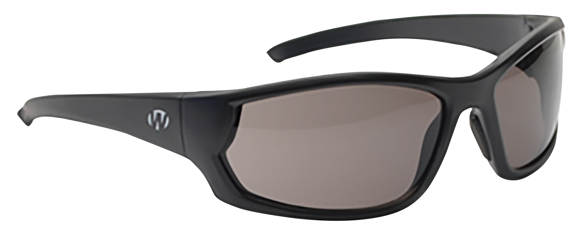 Walker's GWPIKNFF4SMK Ballistic Eyewear IKON Vector Adult Smoke Gray Lens Matte Black Frame