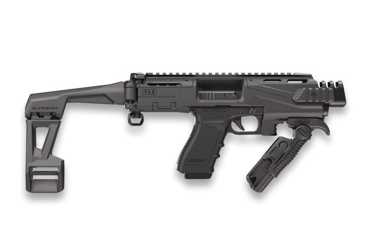 FAB FX-KSCOUTSLB CON KIT W/BRACE GLK17/19 BLK