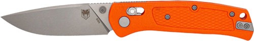 COBRATEC EDC SCOUT BAR LOCK 3.12" ORANGE STAINLESS STEEL