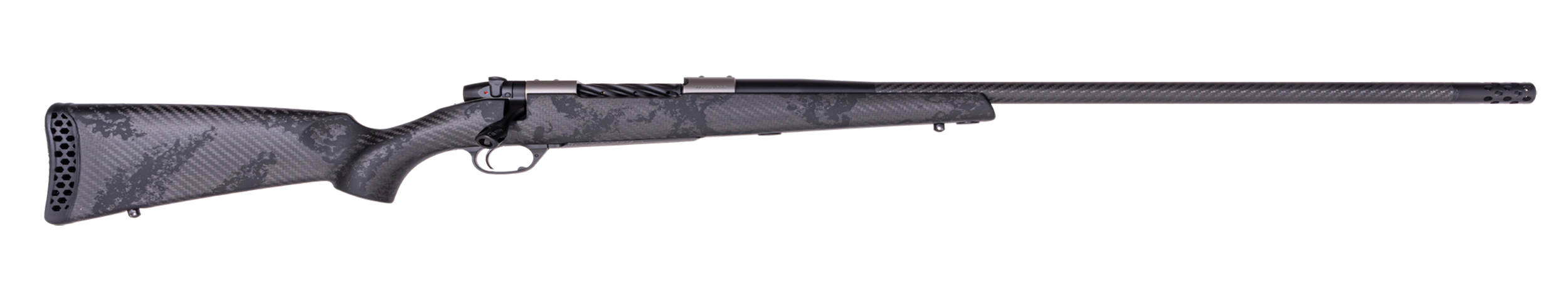 Weatherby MGT01N300PR4B Mark V Backcountry Guide TI 300 PRC 3+1 22" Graphite Black Cerakote