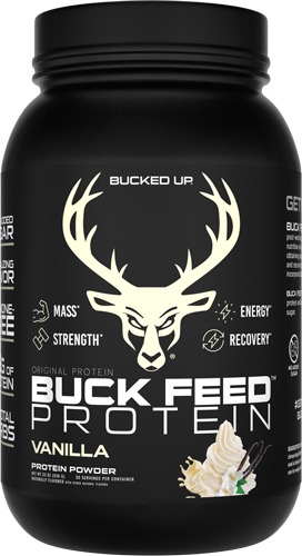 BUCKED UP BUCK FEED ORIGINAL PROTEIN VANILLA 30 SERVINGS