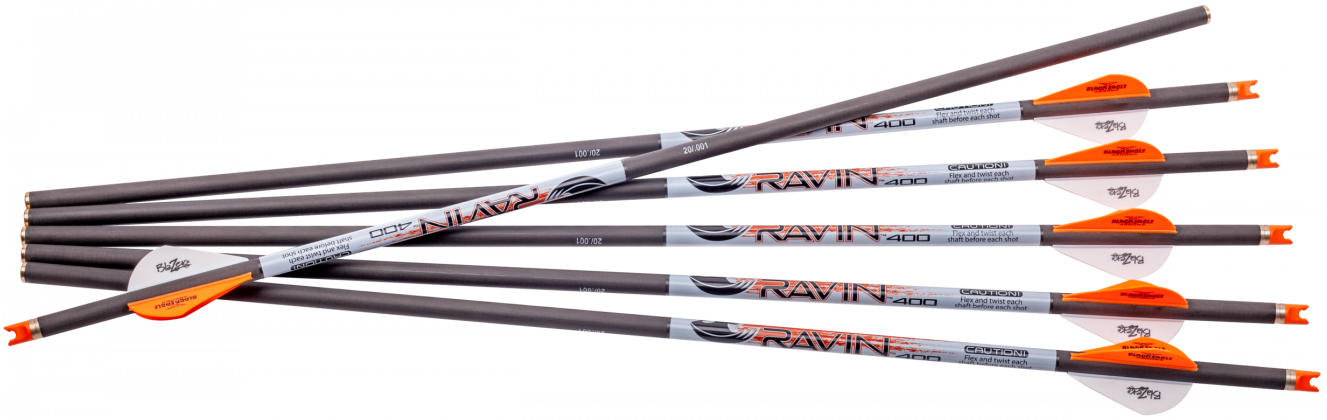 Ravin Crossbows R139 Arrows 400GR .001" 6 Pack