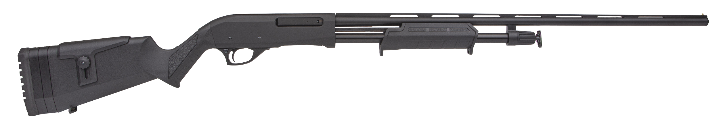 Rock Island PA410H26 All Generations  410 Gauge 3" 5+1 26" Black Anodized Contoured/Smooth Bore/Vent Rib Barrel, Black Fixed w/Adjustable Cheek Rest Stock