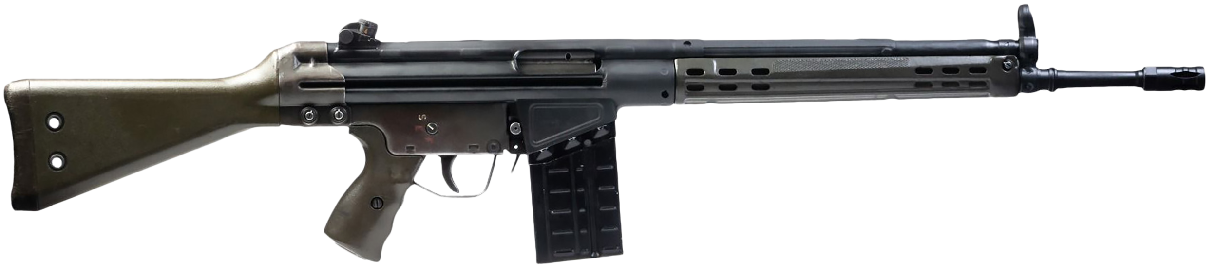 Century Arms RI5601X CA-3  7.62x51mm NATO 20+1 18" Black Threaded Barrel, Black Charging Handle Steel Receiver, Black Synthetic Fixed Stock