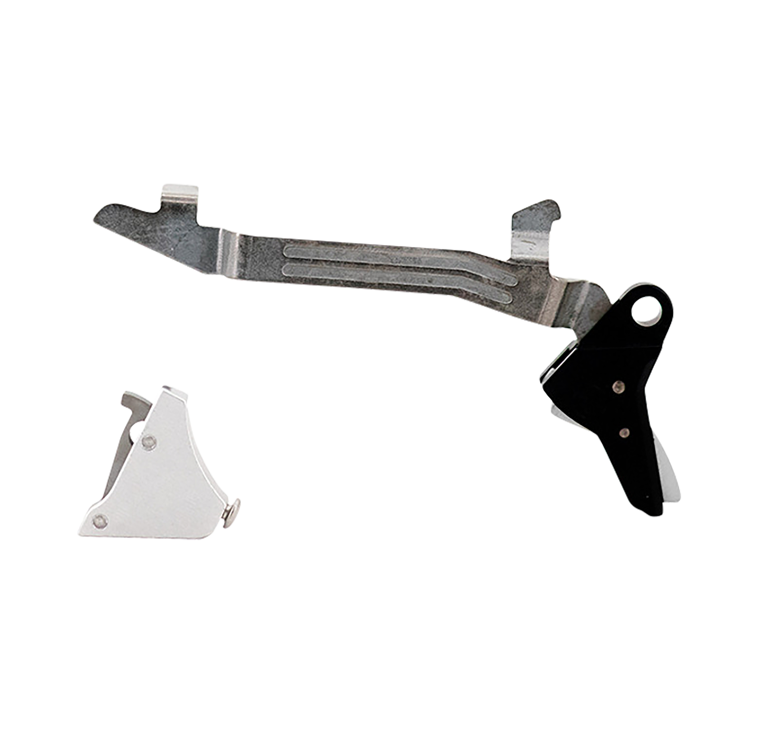 Timney Triggers ALPHAGLOCK5LARGESILVER Alpha Competition  10mm/45 ACP Silver Fits Glock 20/20MOS/21/21MOS/29/30 Gen 5 Large Frame
