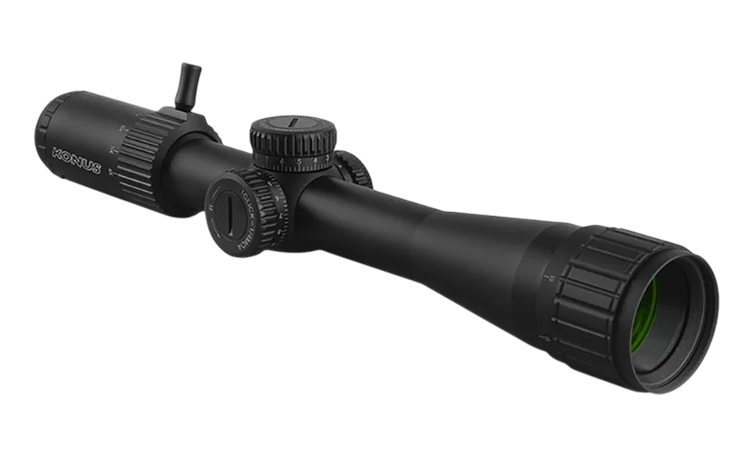 Konus 7355 Wild 4-12x40mm AO, 30mm Tube, Illuminated German 4 Reticle