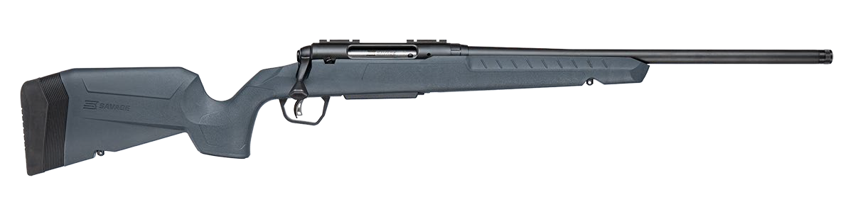 Savage Arms 33131 Axis 2 400 Legend 4+1 20" Matte Black Carbon Steel Threaded Barrel, Drilled & Tapped Receiver, Gray Fixed w/Pistol Grip Synthetic Stock, Right Hand