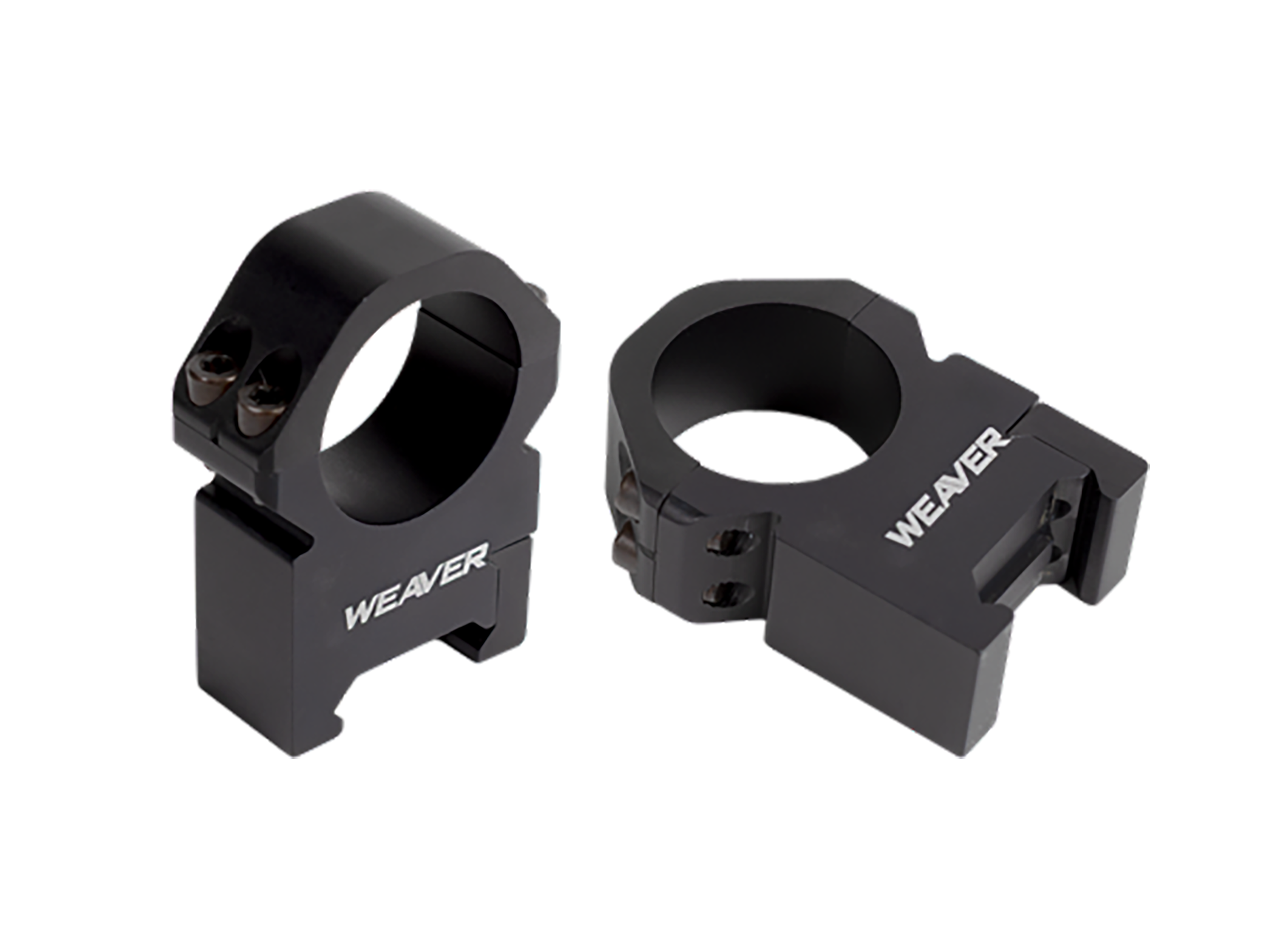 Weaver Mounts 48388 Precision  Black Aluminum 30mm Tube Extra High
