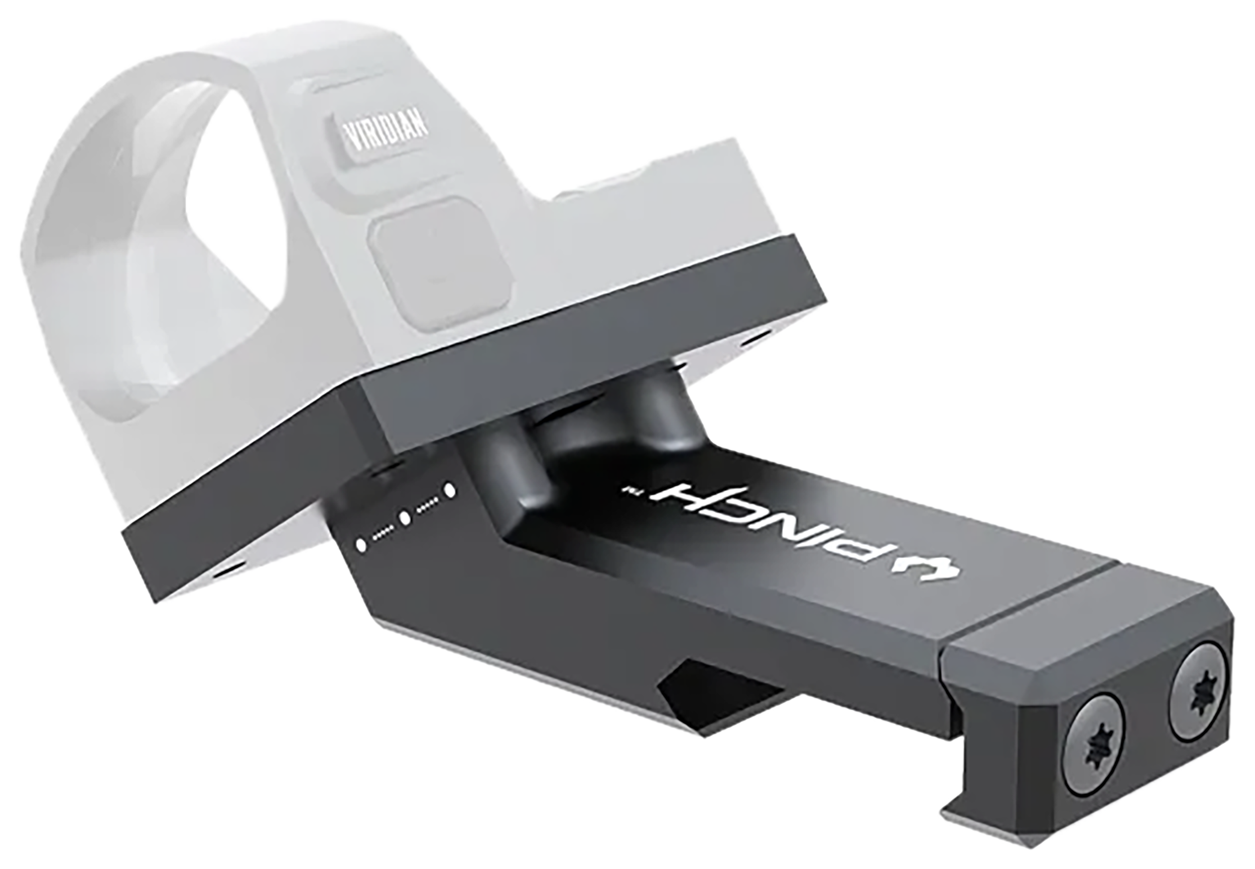 Viridian 9820035 PINCH Adjustable 35 Degree Offset Mount with Docter/Burris Fast Fire/Vortex Venom Adapter  Black Anodized