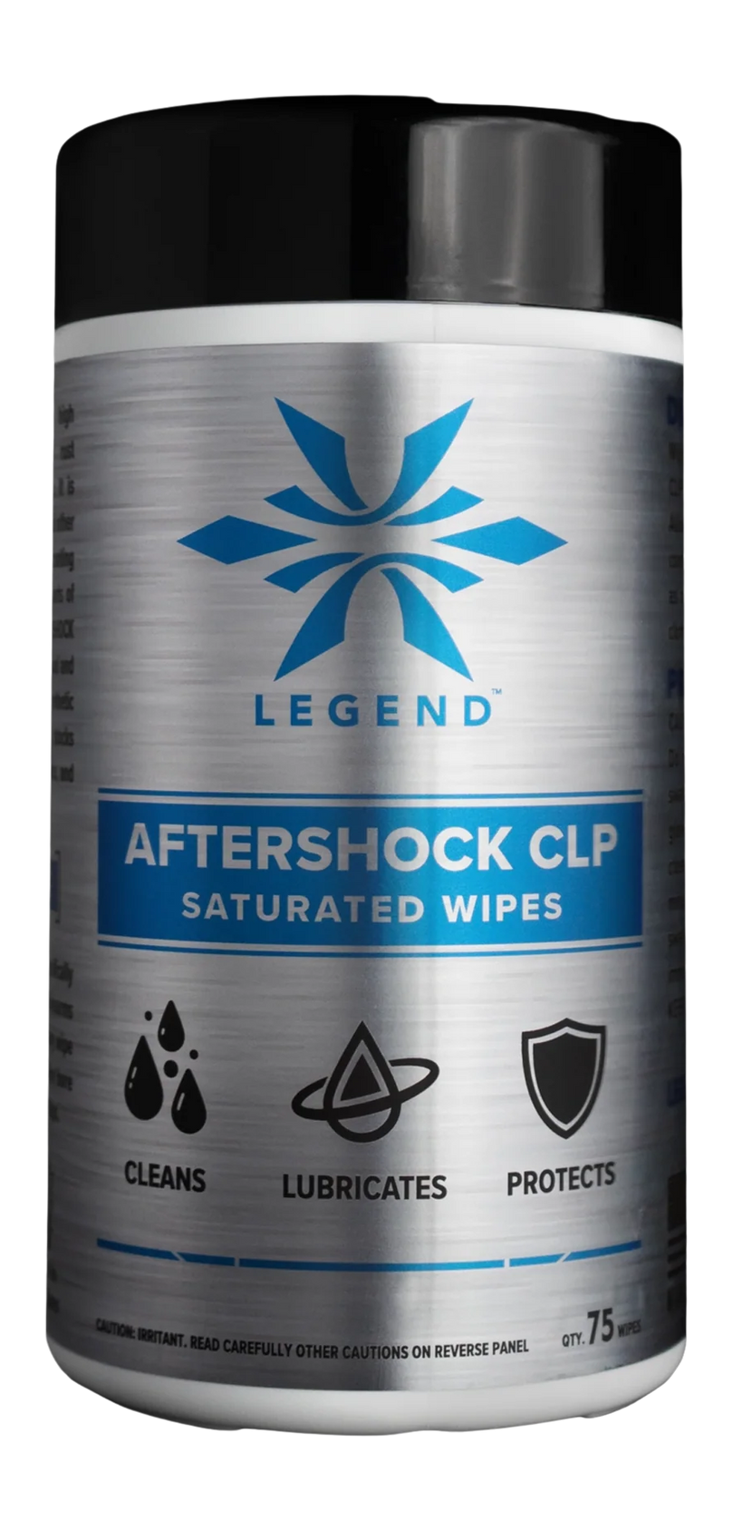 LEGEND AS-SW-75      AFTERSHOCK CLP SATURATED WIPE