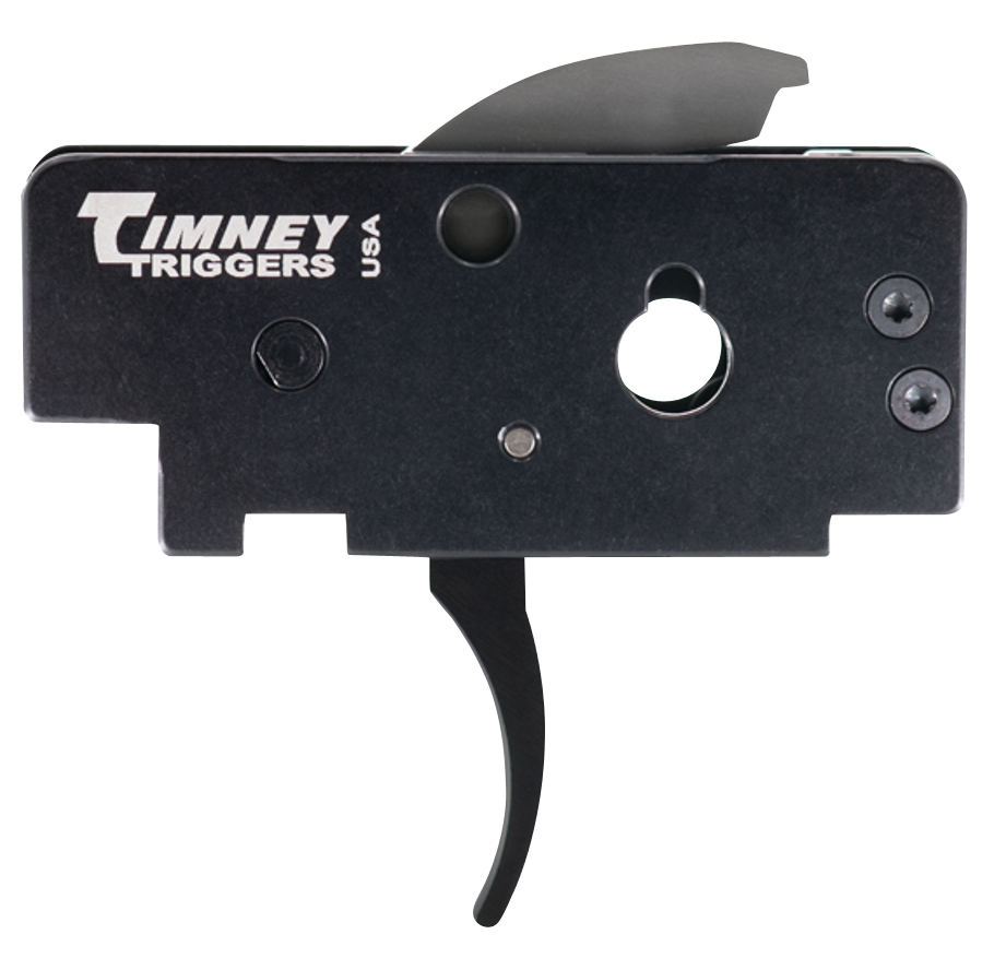 Timney Triggers MP5 Replacement Trigger  Black Curved Two-Stage 4 lbs Pull for HK 91/93/94 & MP5