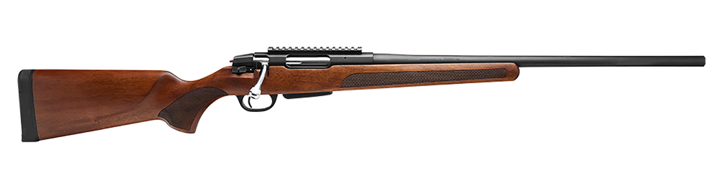 Stevens 18940 334  30-06 Springfield 3+1 22" Matte Black Target Crown Barrel, Drilled & Tapped w/Picatinny Rail Carbon Steel Receiver, Turkish Walnut Fixed Sporter Stock