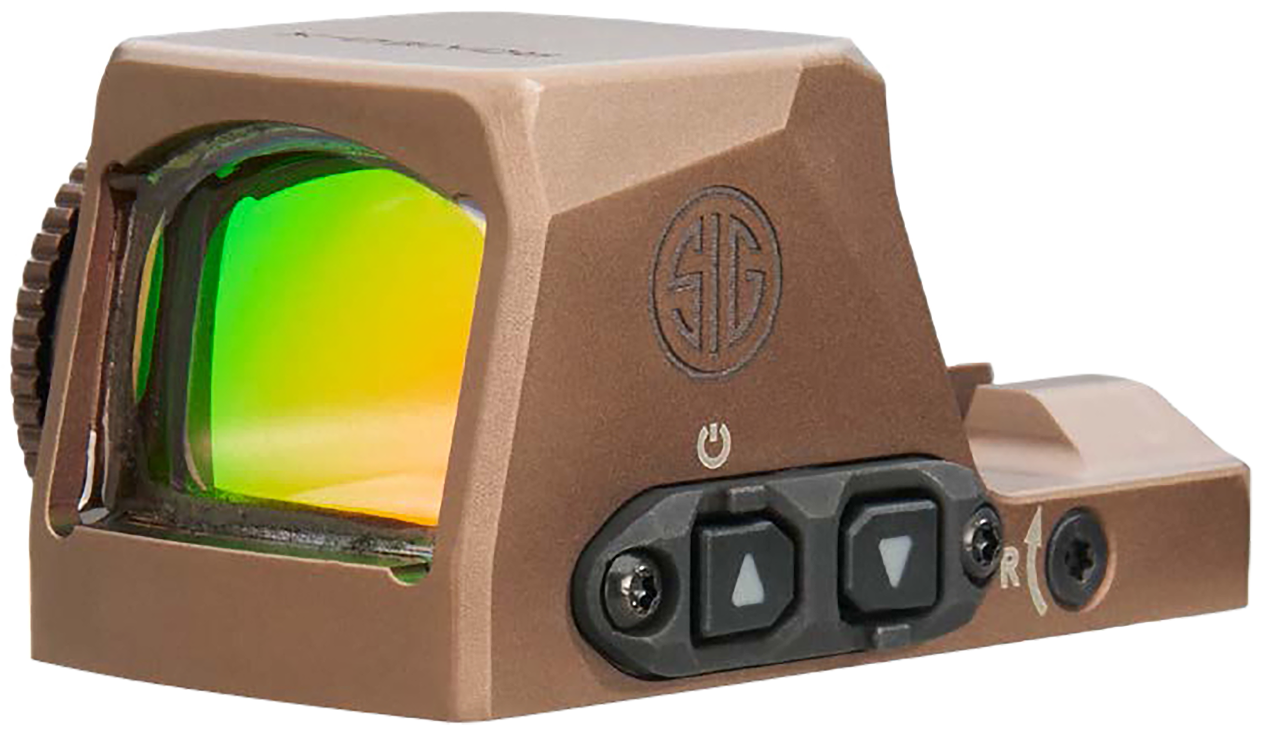 Sig Sauer Electro-Optics SORX1002 Romeo-X Pro Flat Dark Earth 1 x 24 mm 2 MOA Red Dot/32 MOA Circle