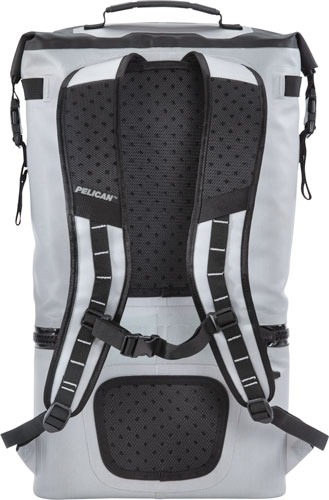 PELICAN SOFT COOLER BACKPACK COMPRESSION MOLDED GREY