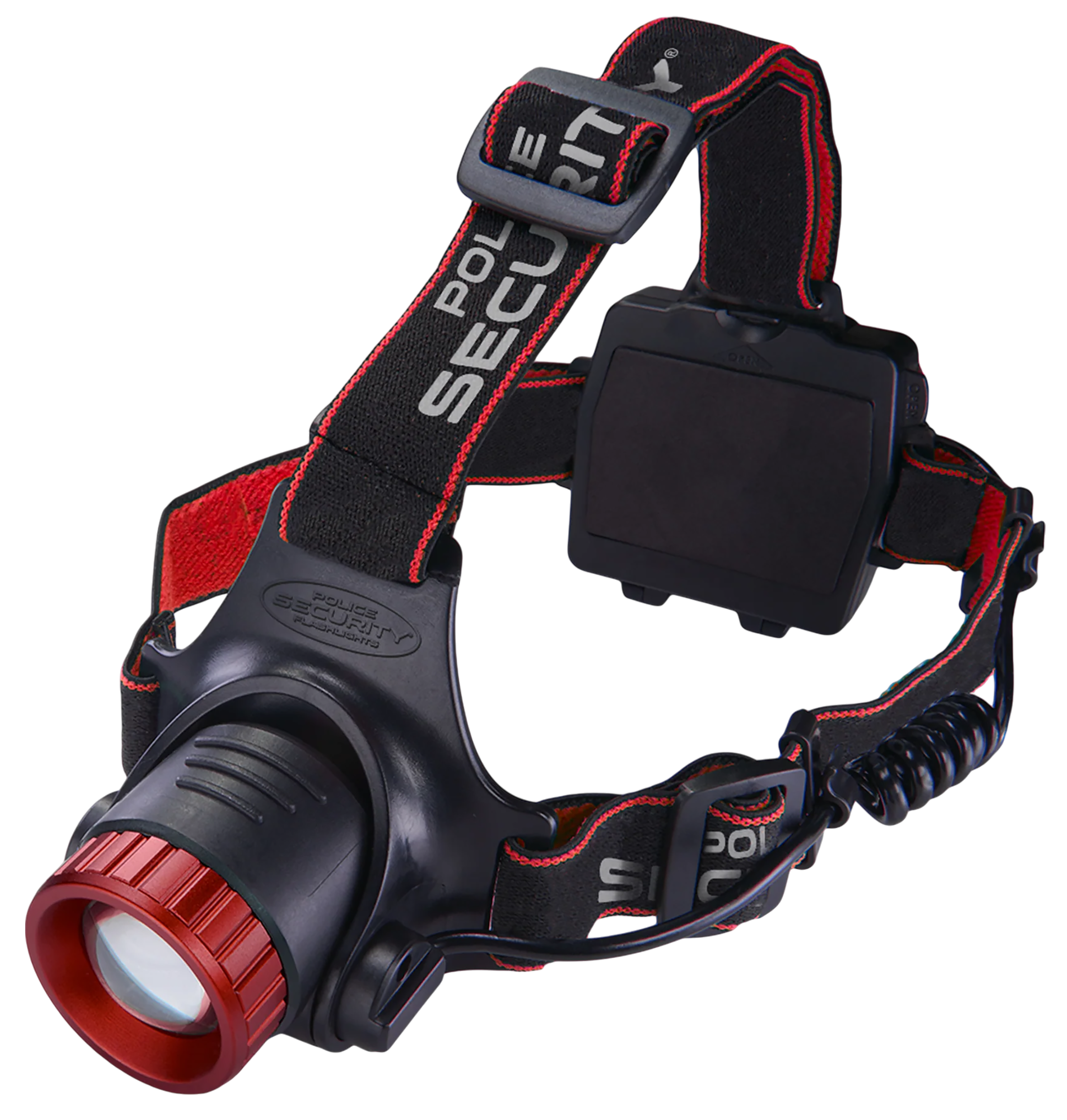 Lb Marketing 98070 Lookout Headlamp Black/Red 300/1000 Lumens 60/180 Meters Beam Distance