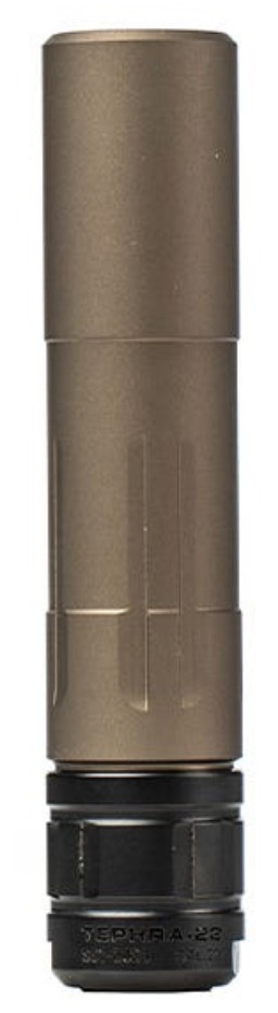AERO SUPPRESSOR TEPHRA 22LR BRN