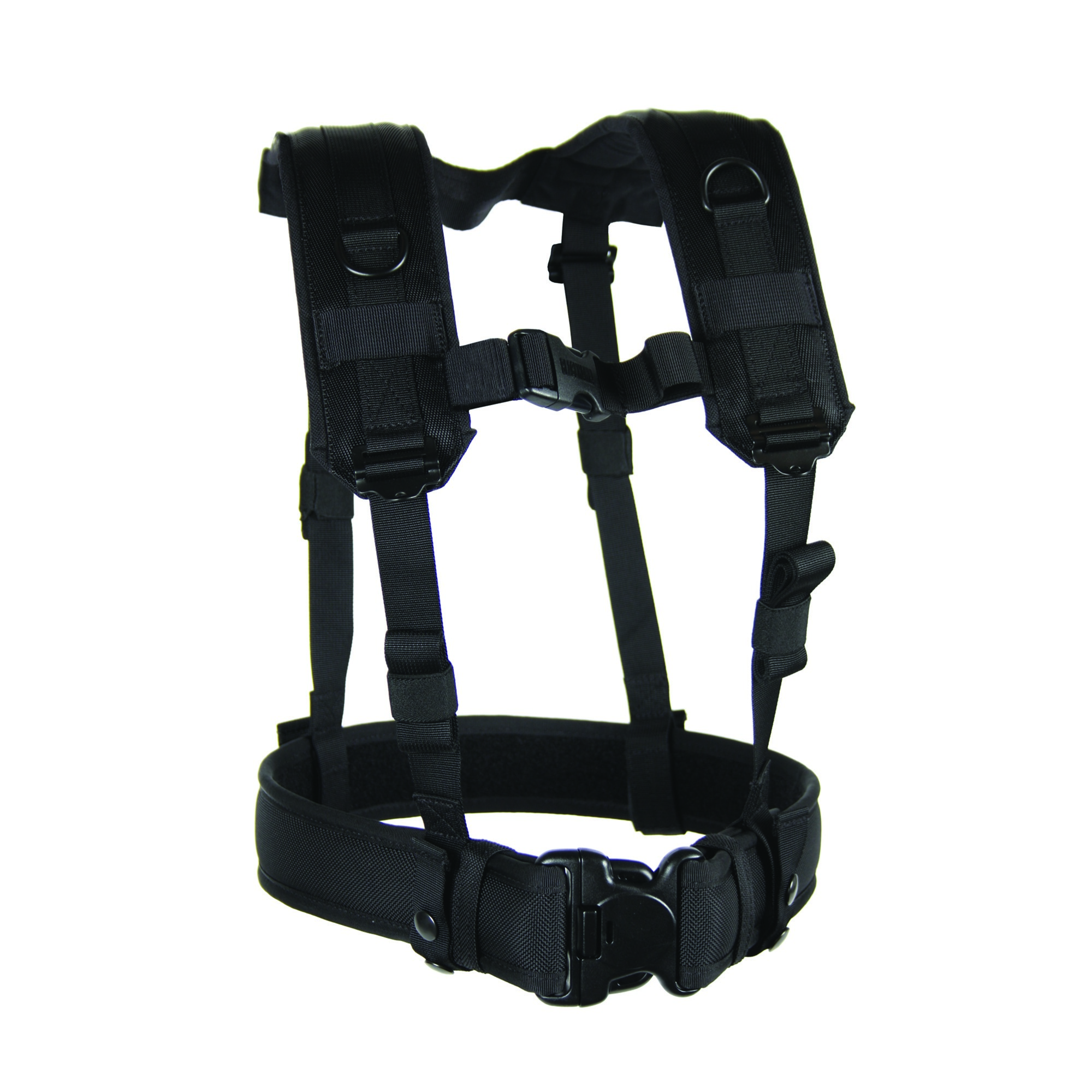 BH LOADBEARING SUSPENDERS/HRNS BLK