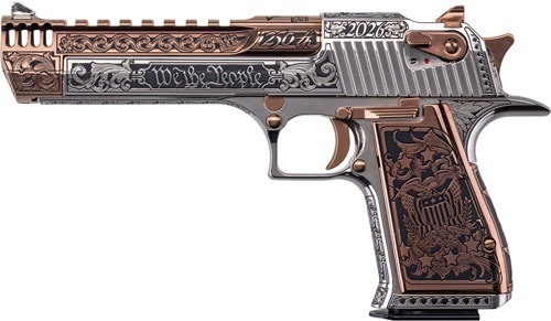 DESERT EAGLE MARK XIX 50AE 6" NICKEL BRONZE 250TH ANN MODEL