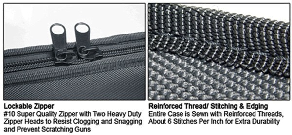UTG GUN CASE 42" BLACK DC TACTICAL