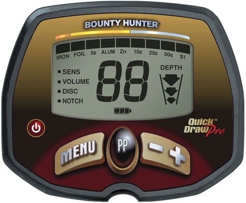 BOUNTY HUNTER "QUICK DRAW PRO" METAL DETECTOR