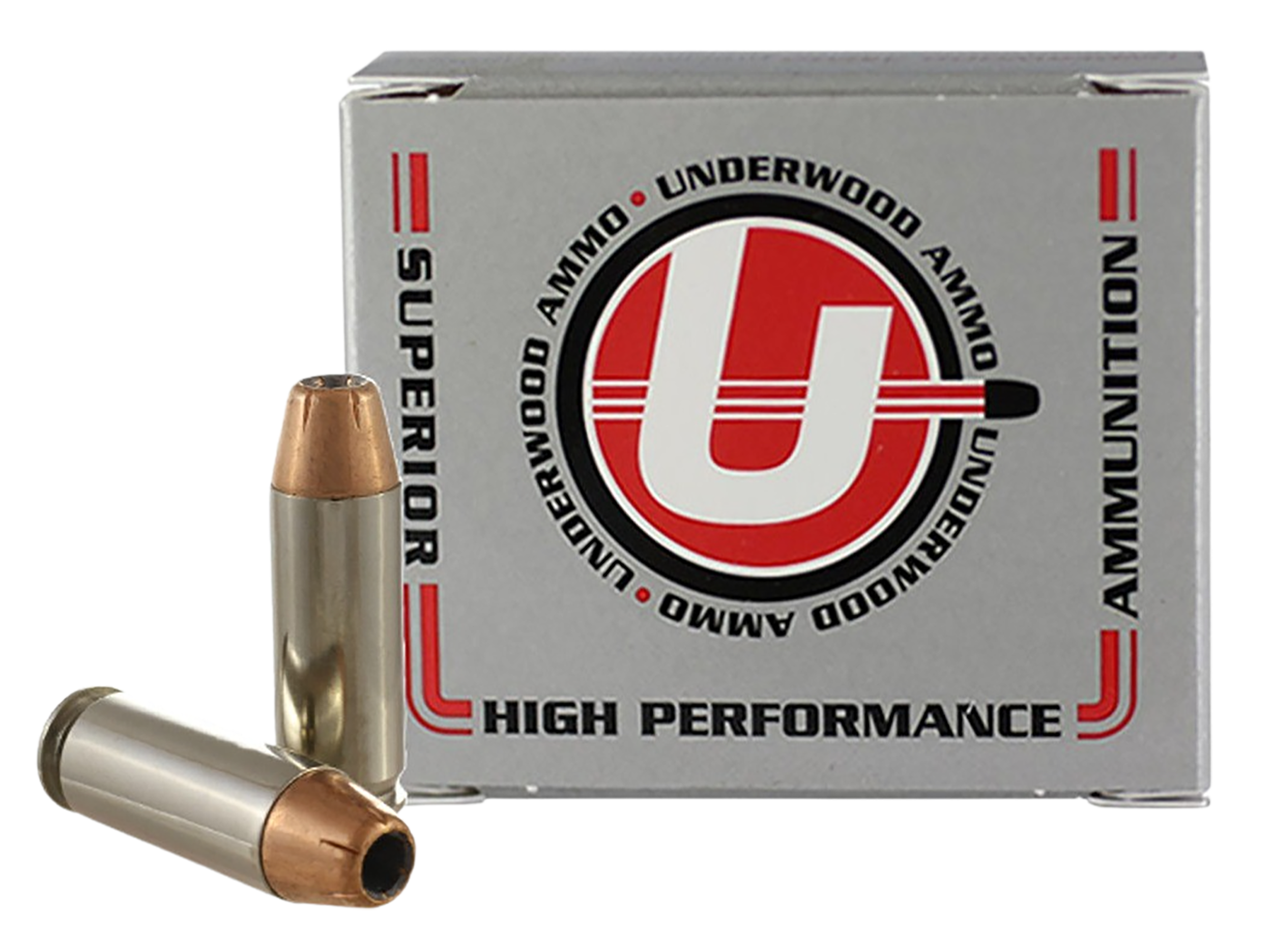 Underwood Ammo 738Underwood Ammo 738 Wide Nose Gas Check 454Casull 360gr Black Cherry Coated Hard Case 20 Per Box/10 Case