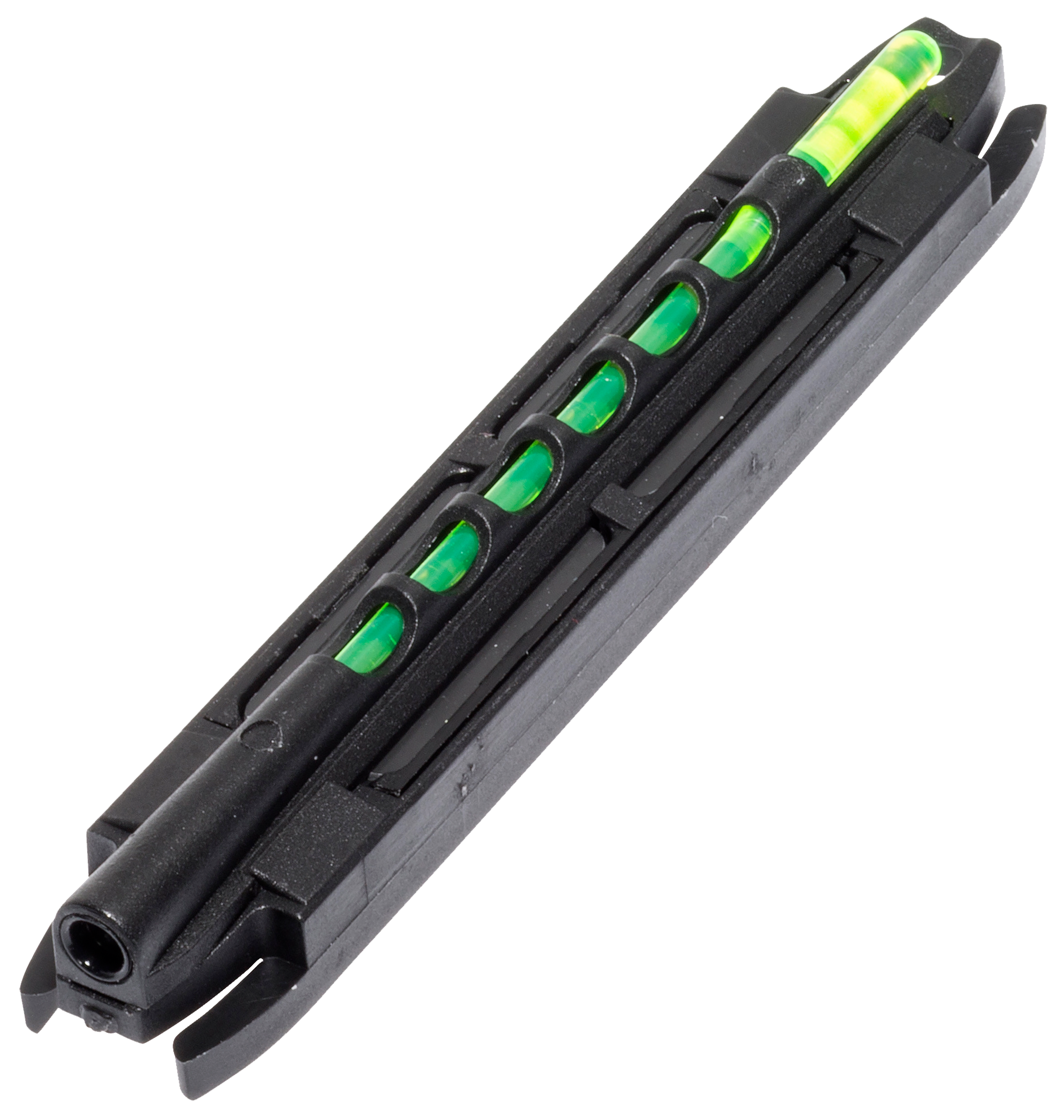 HiViz MGH2007I Magni-Hunter Magnetic Front Sight  Black | Green/Red Fiber Optic