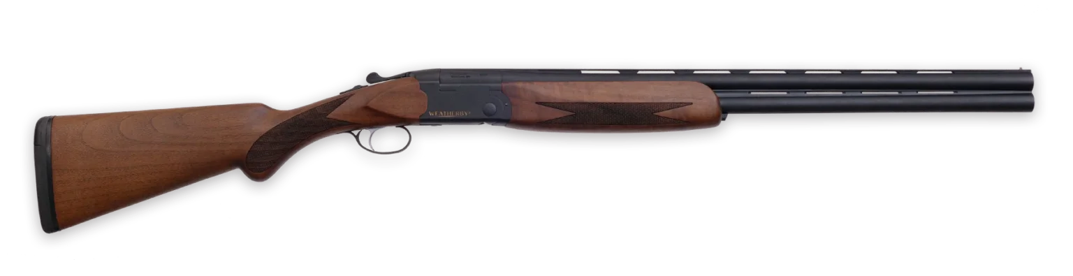 Weatherby OR1MB2028RGG Orion Full Size 20 Gauge Break Open 3" 2rd 28" Matte Blued Over/Under Vent Rib Barrel, Matte Blued Steel Receiver, Fixed w/Prince of Whales Grip Satin Grade A Walnut Stock