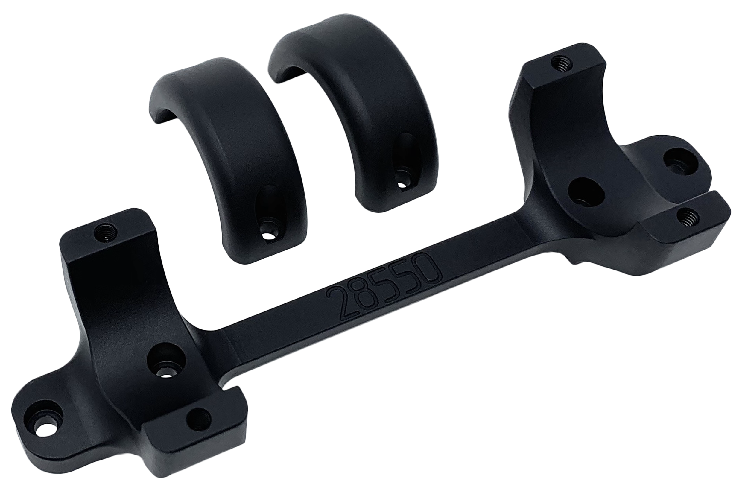 DNZ 28550 Game Reaper-Tikka Scope Mount/Ring Combo Matte Black 30mm