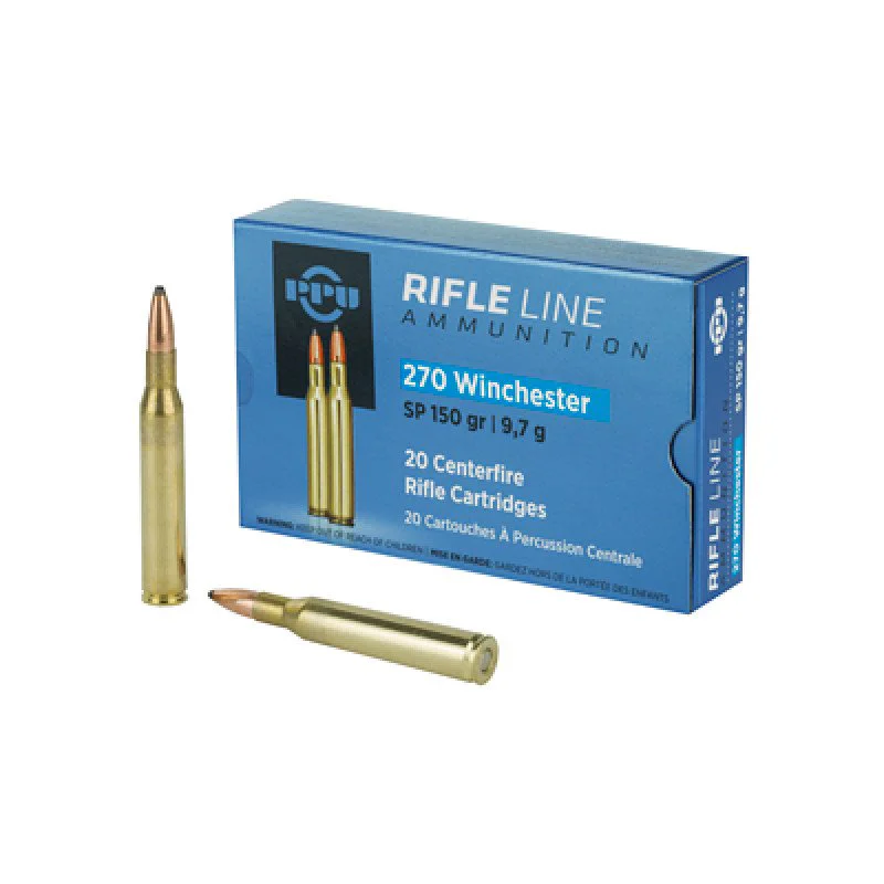 PPU 270 WIN 150GR SP 20RD BOX 10 BOXES PER CASE