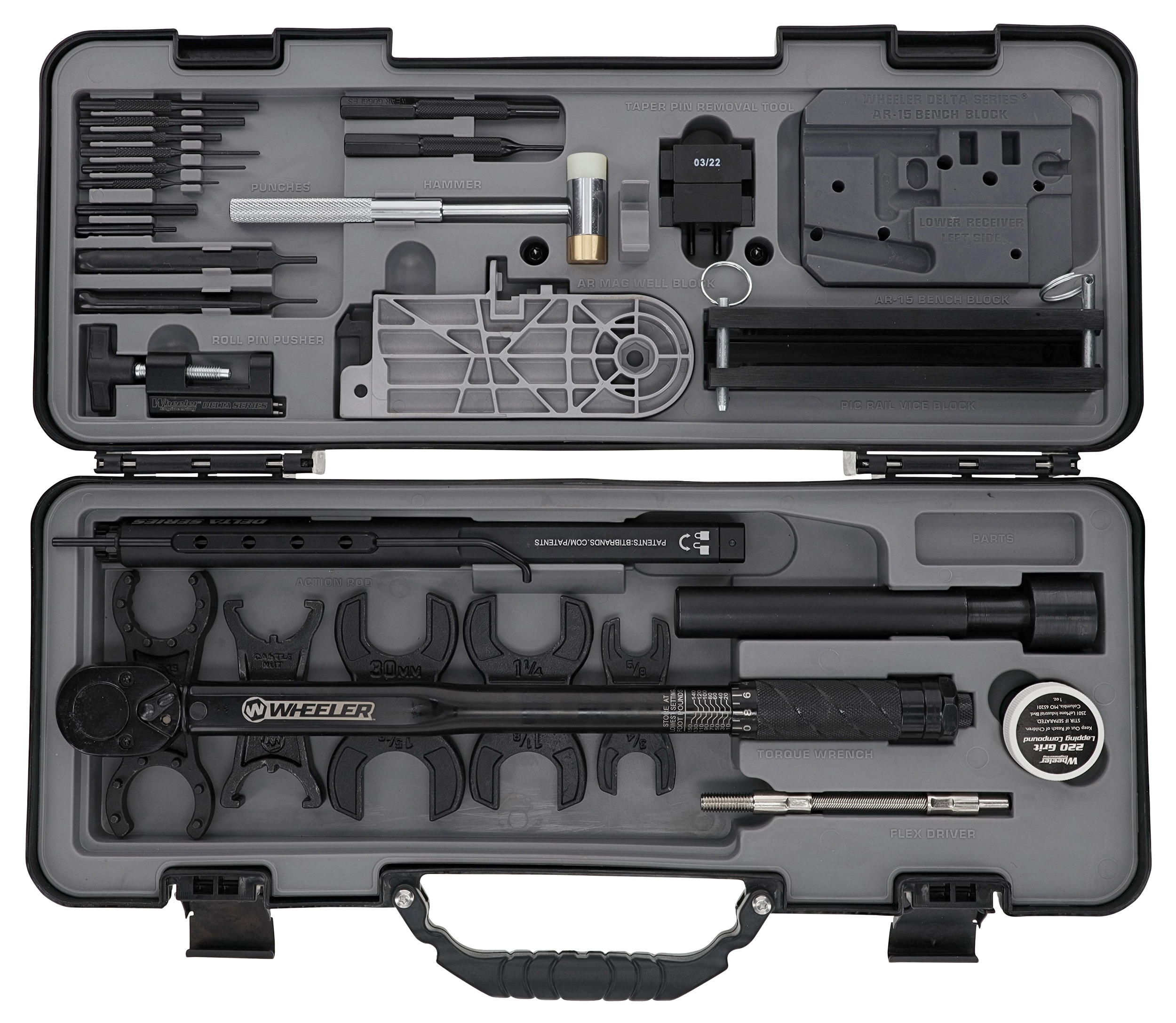 WHEELER 4002649 DELTA PRO SER ULT AR15 ARMORER KIT