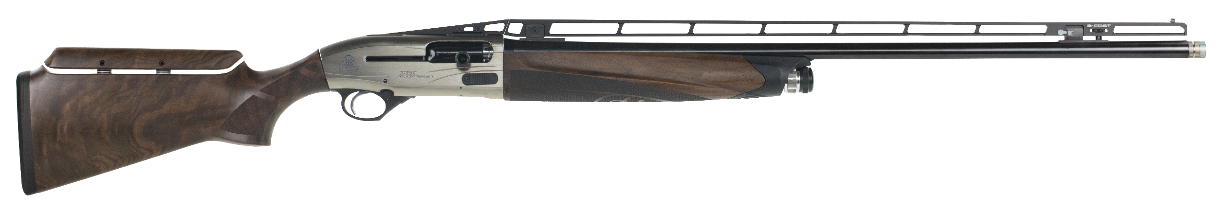Beretta USA J40CS10 A400 Xcel Multitarget 12 Gauge 3" 4+1 30" Blued Barrel, Silver Anodized Metal Finish, Oiled Walnut Adjustable Comb