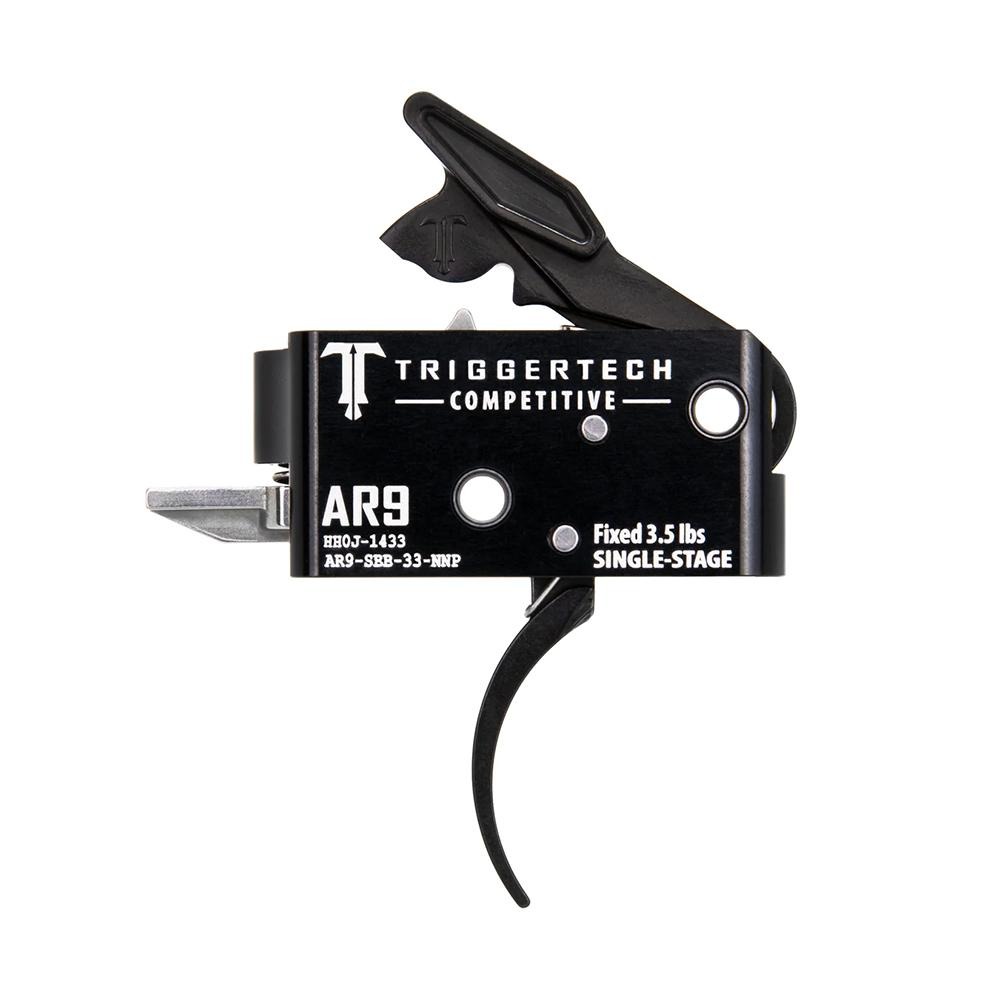 TriggerTech AR-9 Competitive Single Stage Rifle Trigger 3.5 lbs Curved