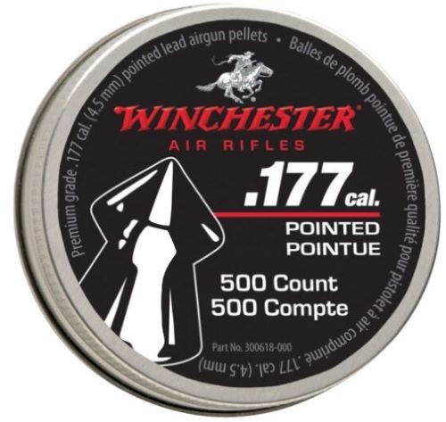 WINCHESTER 177 POINTED PELLET 500CT