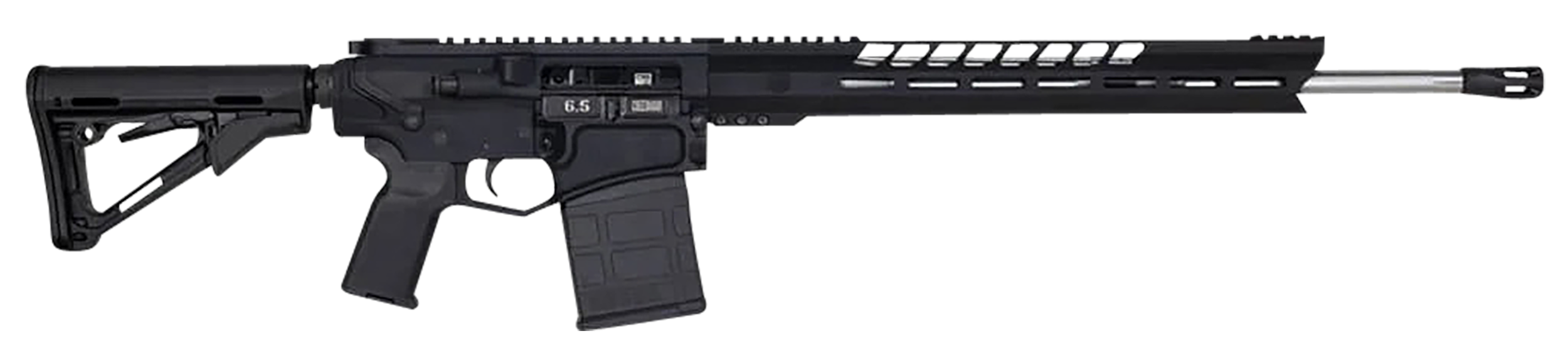 Diamondback DB1033M001 DB10  6.5 Creedmoor 20" 5+1 Black Receiver & Stock/416-R Fluted SS Medium Barrel/Black Gold Lower/Adj Magpul CTR Stock/Magpul K2 Grip