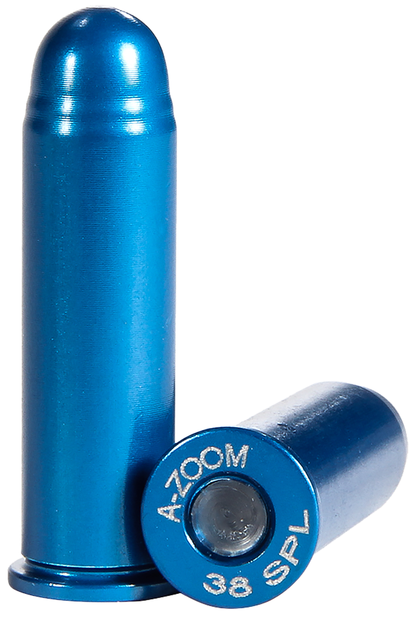 A-Zoom 16318 Revolver Blue Snap Caps 38Special 12Pack
