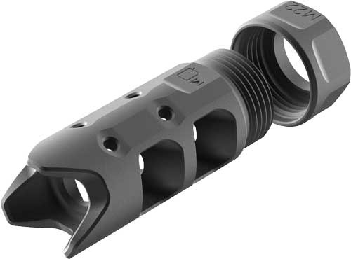 AUDERE QUARTER STROKE MUZZLE BRAKE 30 CAL 5/8"-24 BLACK