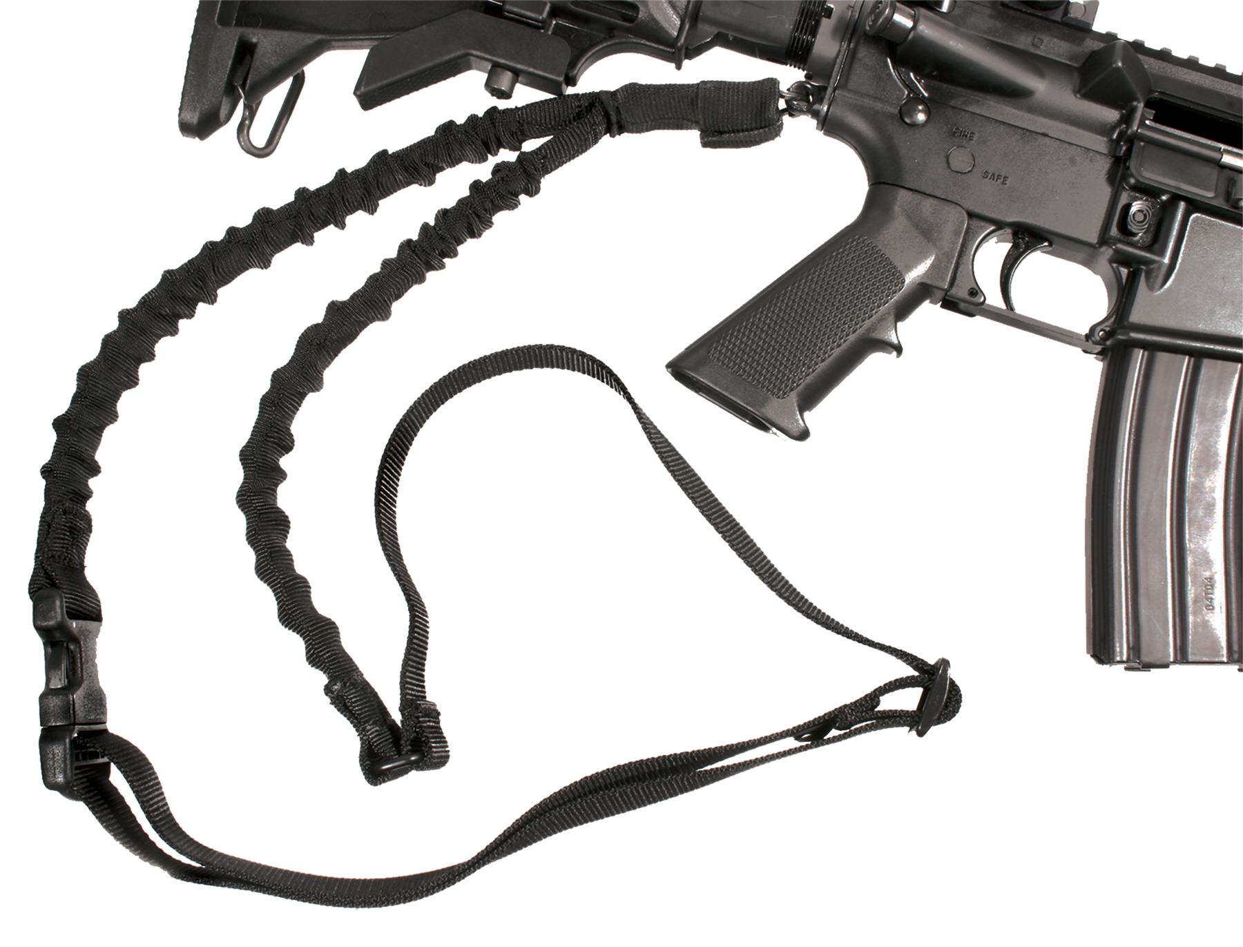Blackhawk 70GS12BK Storm Rifle Sling Black Nylon Webbing 1.25" Wide Single-Point Design