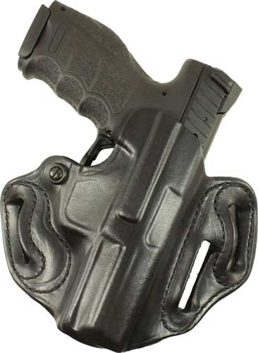 DESANTIS SPEED SCABBARD HOLSTR RH OWB LEATHER RUGER 57 BLK<