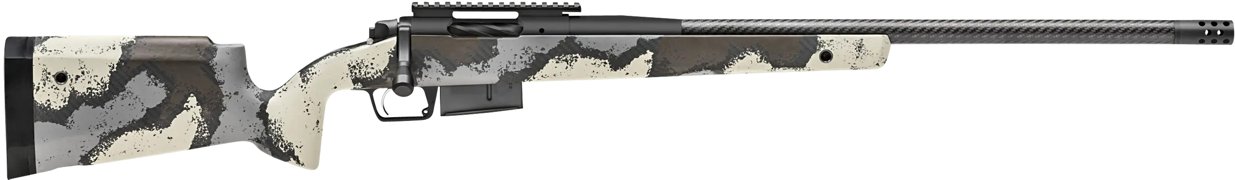 Springfield Armory BAW92465PRCCFD 2020 WayPoint  6.5 PRC 3+1 24" CF Ridgeline Camo Hybrid Profile w/M-LOK Stock Desert Verde Cerakote Right Hand