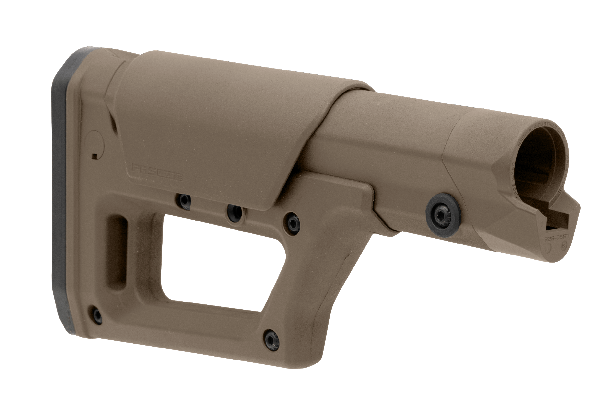 Magpul MAG1159-FDE PRS Lite Precision Stock Flat Dark Earth Polymer/Metal Adjustable w/Rubber Buttplate