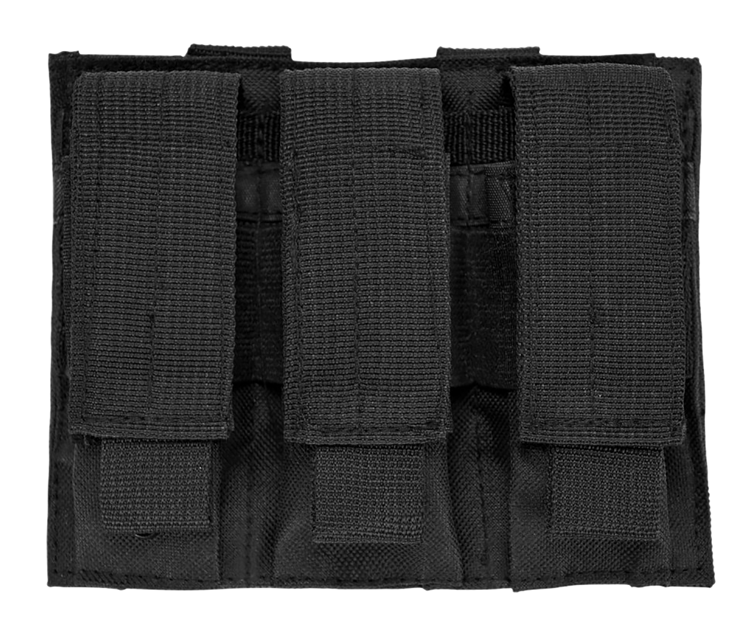 NcStar CVP3P2932B Triple Mag Pouch  Black Nylon
