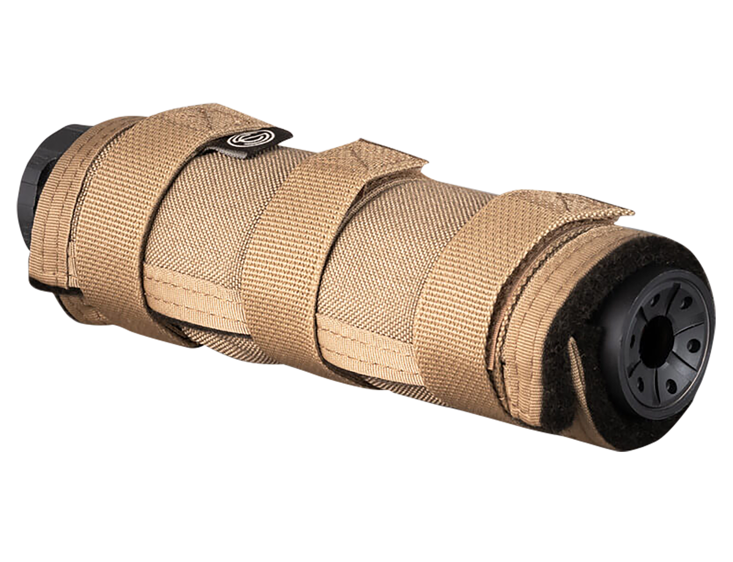 SilencerCo AC1985 High Temp Suppressor Cover 6" FDE Nylon