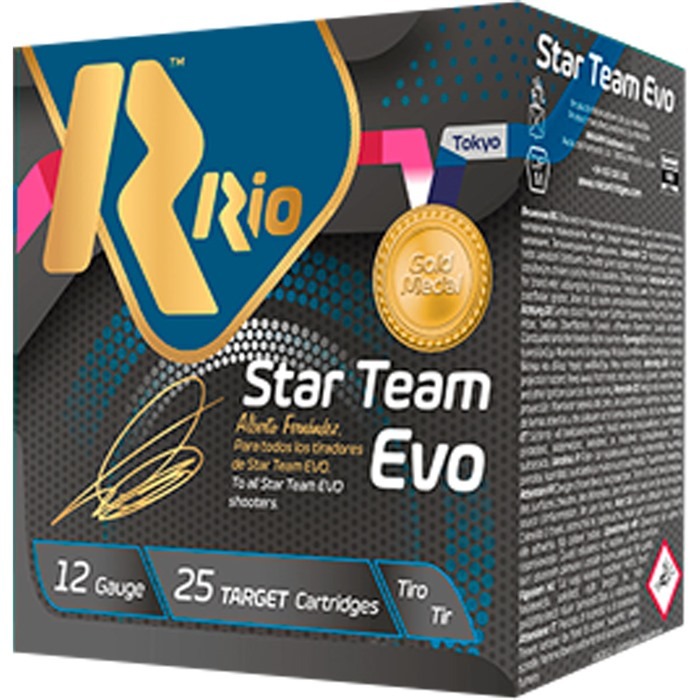 Rio Star Team EVO Target 32 Low Recoil 12 GA 2.75" #7.5 25rd