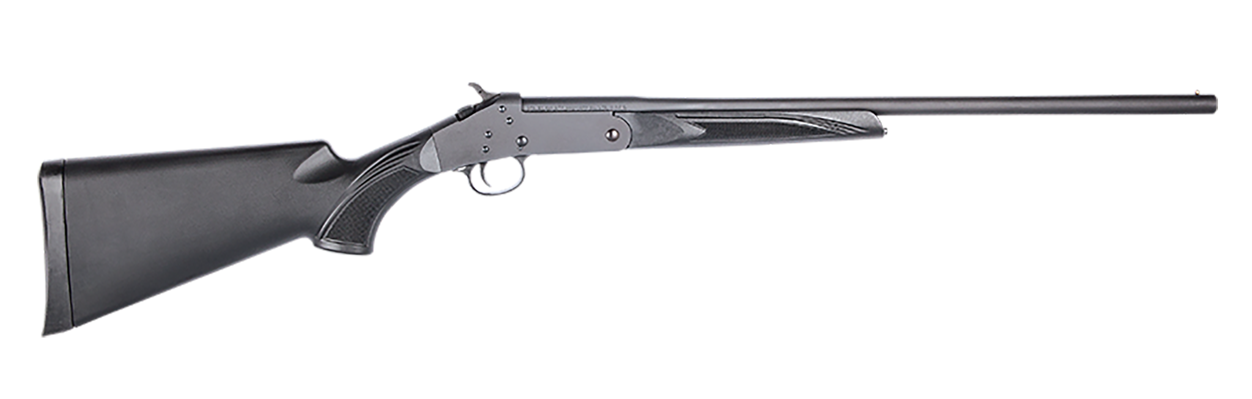 Stevens 19202 301  Compact 410 Gauge Break Open 3" 1rd 22" Matte Black Single Shot Barrel, Matte Black Carbon Steel Receiver, Fixed Matte Black Synthetic Stock, Ambidextrous