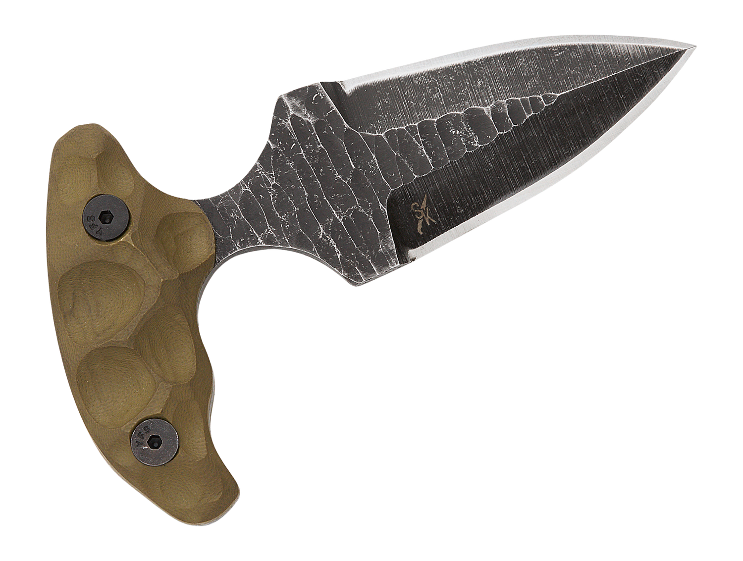 Stroup Knives SD1 OD Green Push Dagger