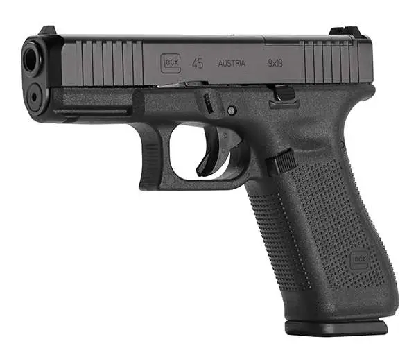 GLOCK 45 GEN 5 MOS FS 9MM PISTOL FXD 5.5lb 3-10RD MAGS