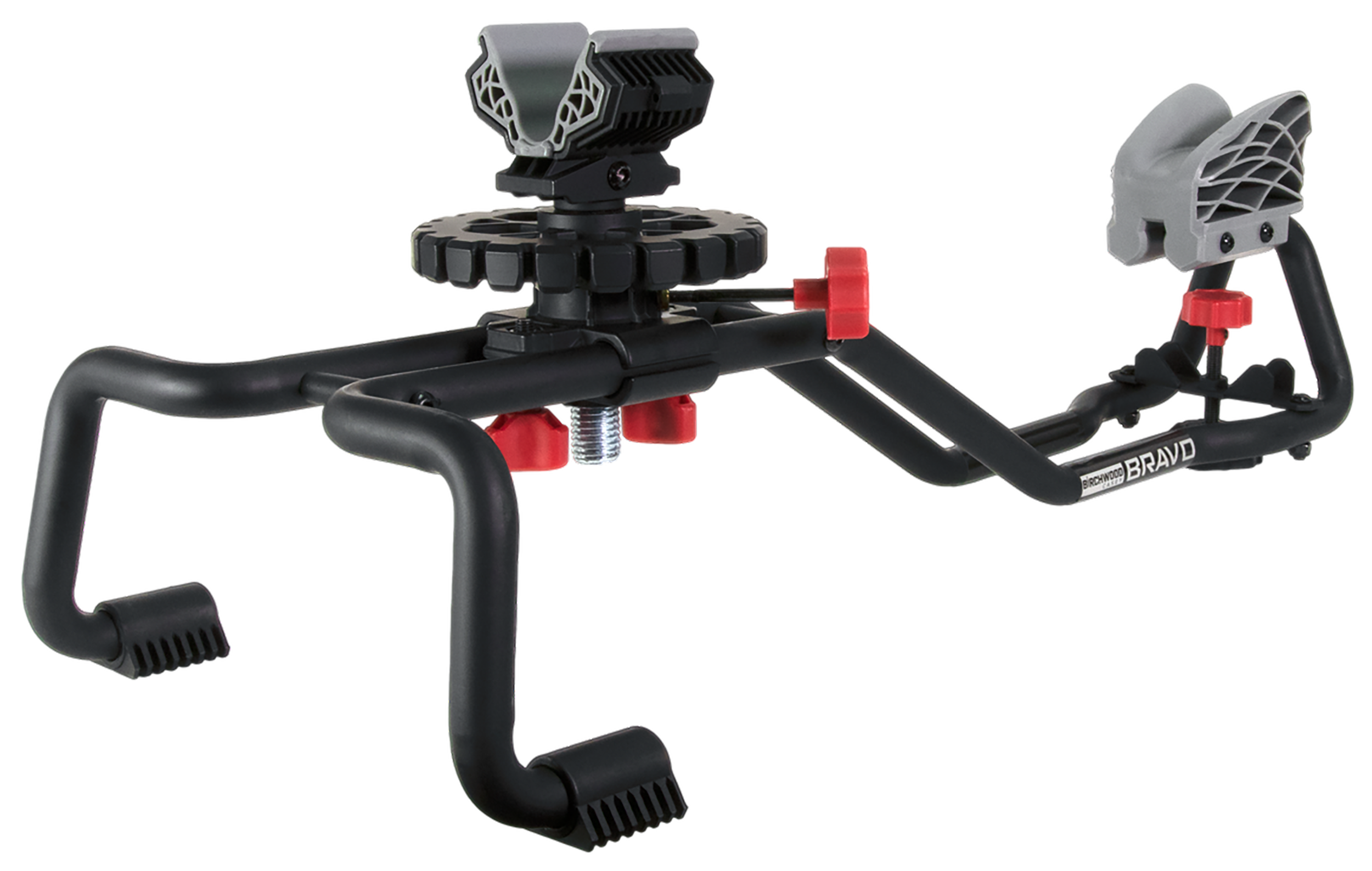 Birchwood Casey BSR Bravo Shooting Rest Rifle Black/Red Steel 15 lbs